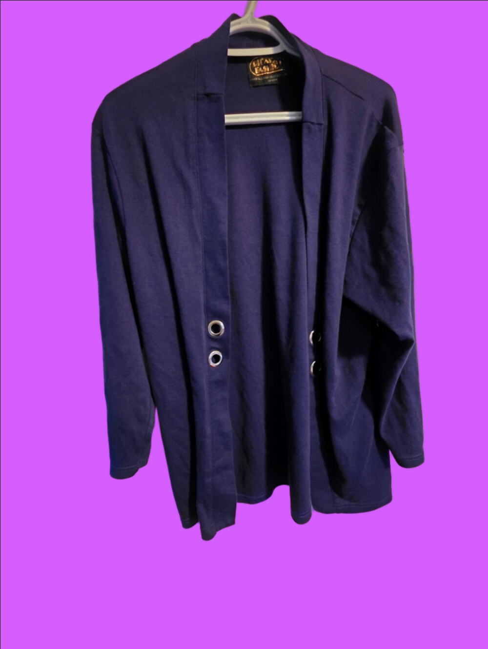 4/$25 Deal! Vintage Picadilly Purple Sweater